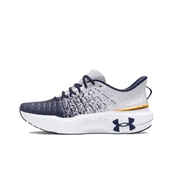 Under Armour Infinite Elite Anti Slip Wear Resistant Low Top Casual Running Shoes Unisex White Blue