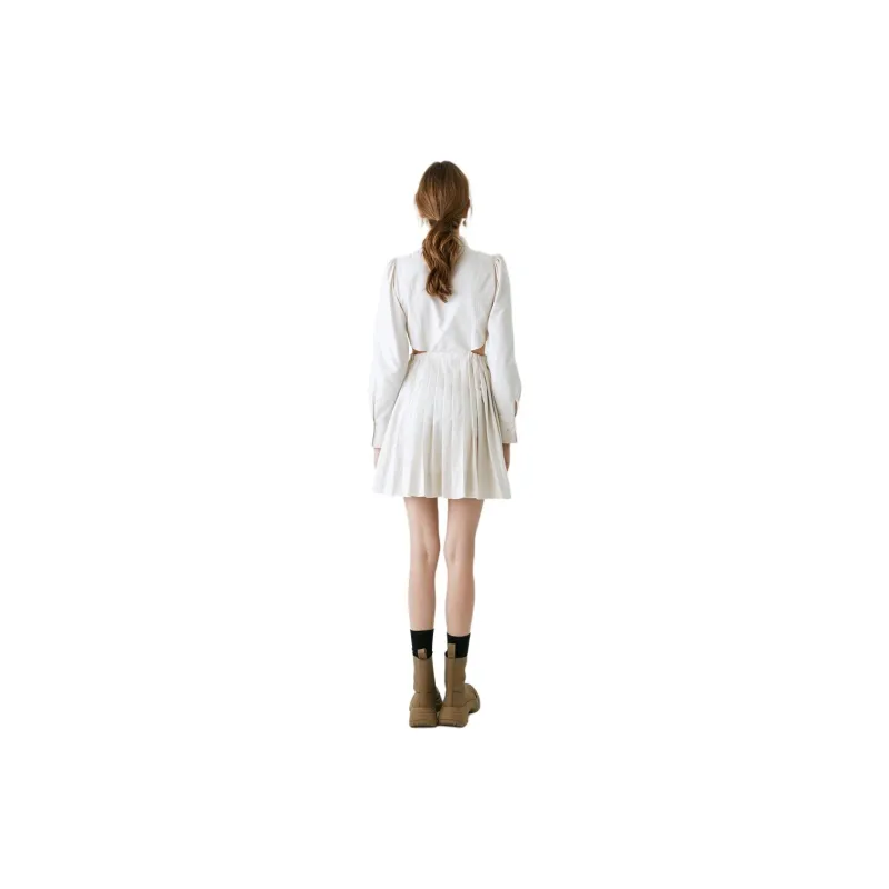 MOUSSY Long Sleeved Dresses Women's-2