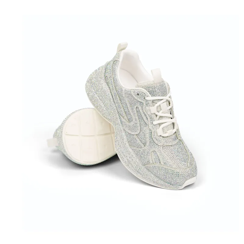 REBACCA Casual Shoes Women's Low Top Black/White-9