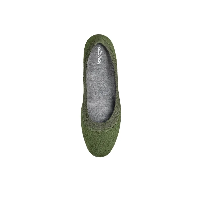 Allbirds Wool Breezer Breathable Lightweight Low-Top Sports Casual Shoes Women's Forest Green-3