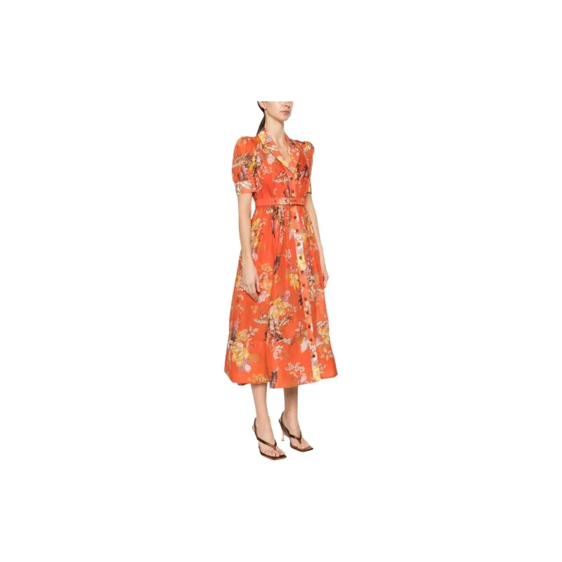 Zimmermann Matchmaker Midi Shirt Dress-3