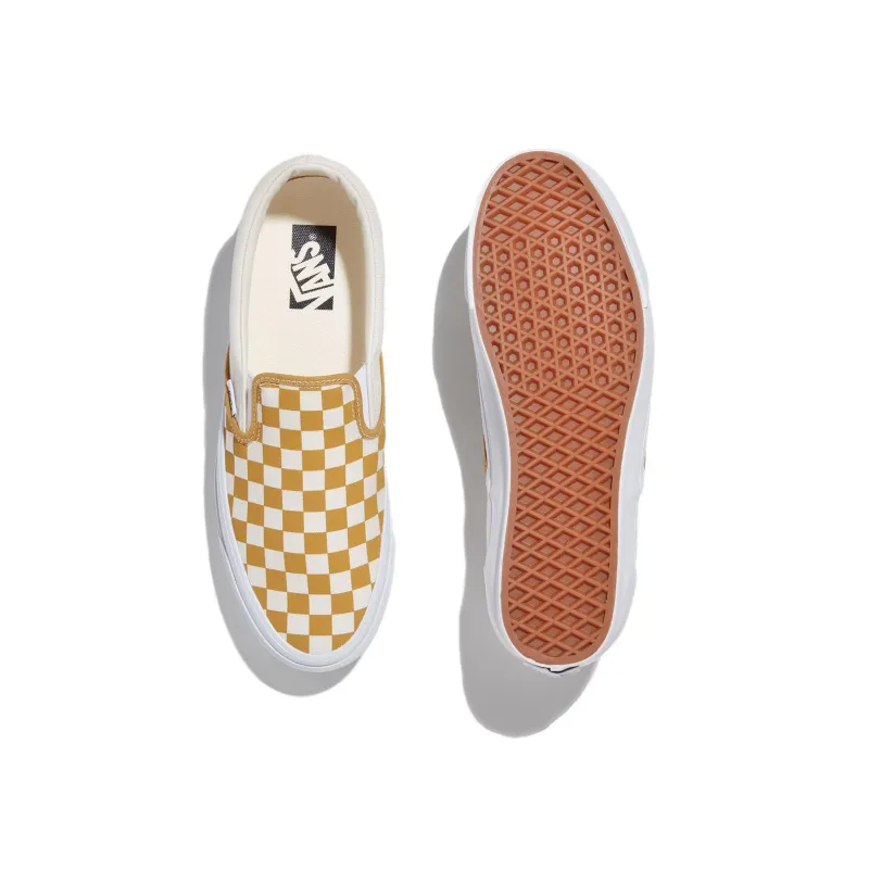 Slip On Premium Vans 98 'Checkerboard Harvest Gold'-3