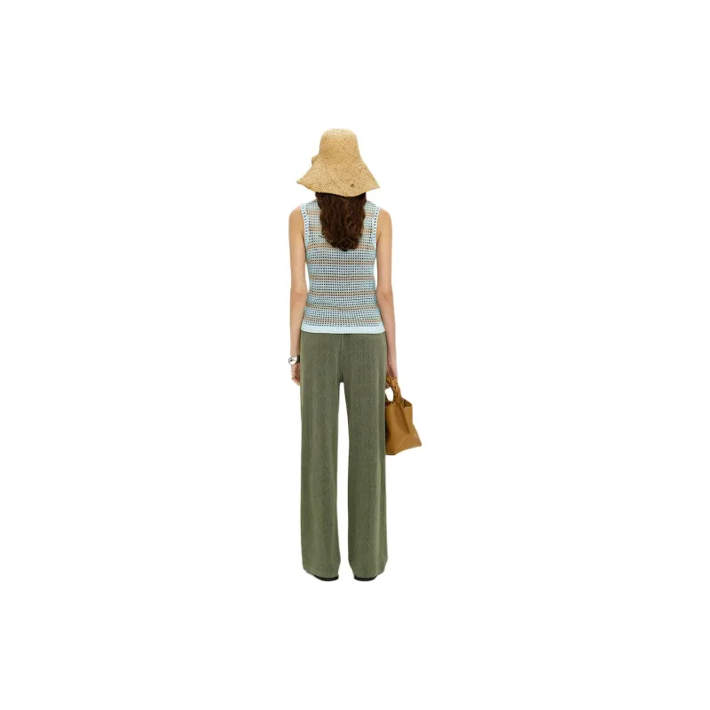 Self Who Tank Tops Women's Lake Blue Apricot-1