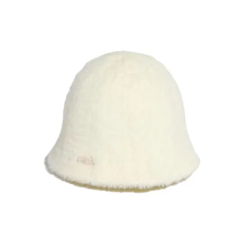 FILA Nylon Bucket Hats Women's White