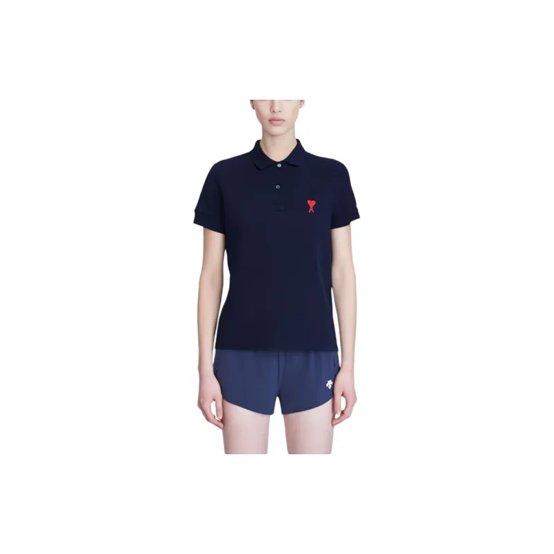 AMIPARIS AMBUSH SS23 Fashion Show Collection Polo Shirt Women's Sailor Blue-3