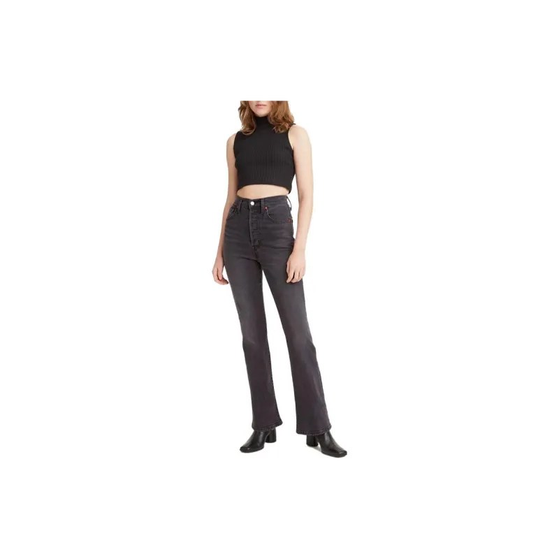 Levis Jeans Women's Black-1