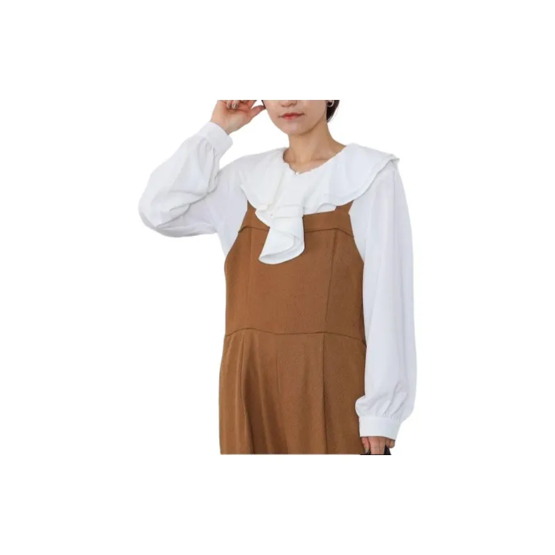 Beams Shirts Women's Ecru-1