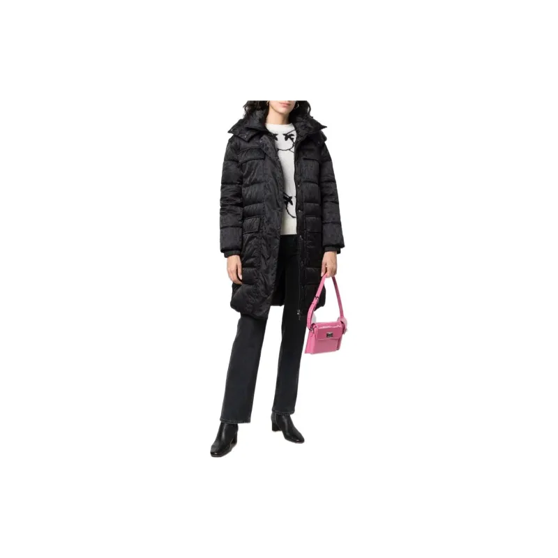 PINKO FW22 Puffer Jacket Women's Black-1