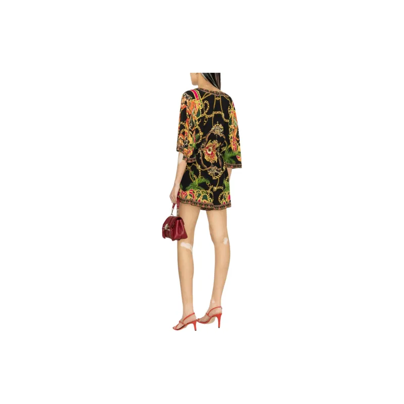 Camilla Jealousy And Jewels Silk Playsuit-2