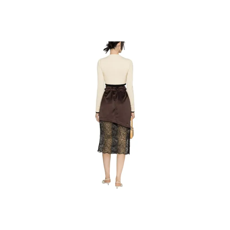 GANNI FW22 Sweater Women's Khaki-1