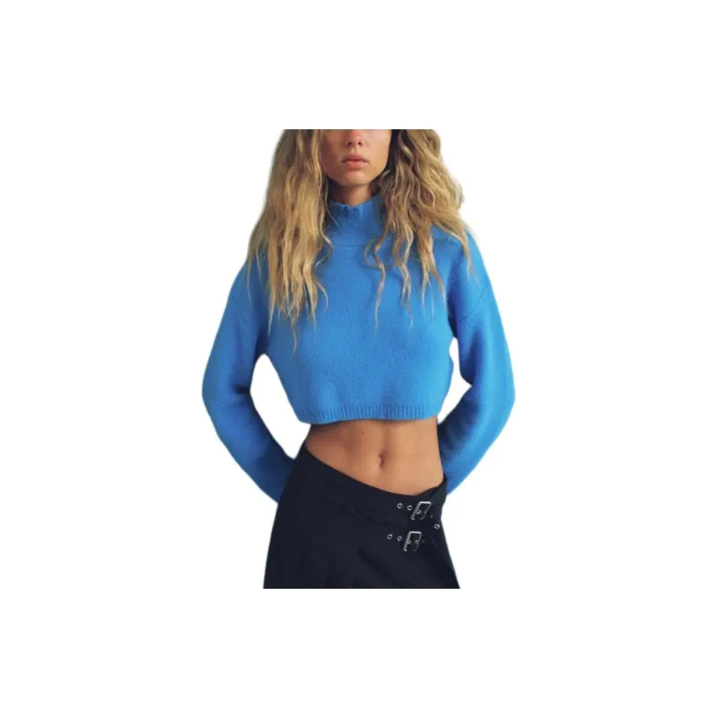 ZARA Knitwear Women's Blue-2