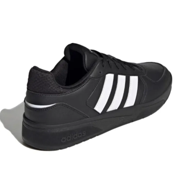 Adidas Neo Courtbeat Anti Slip Wear Resistant Low Top Skateboard Shoes Unisex Black-2
