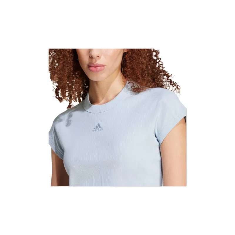 Adidas Lounge T-Shirt Women's Marvelous Blue-4