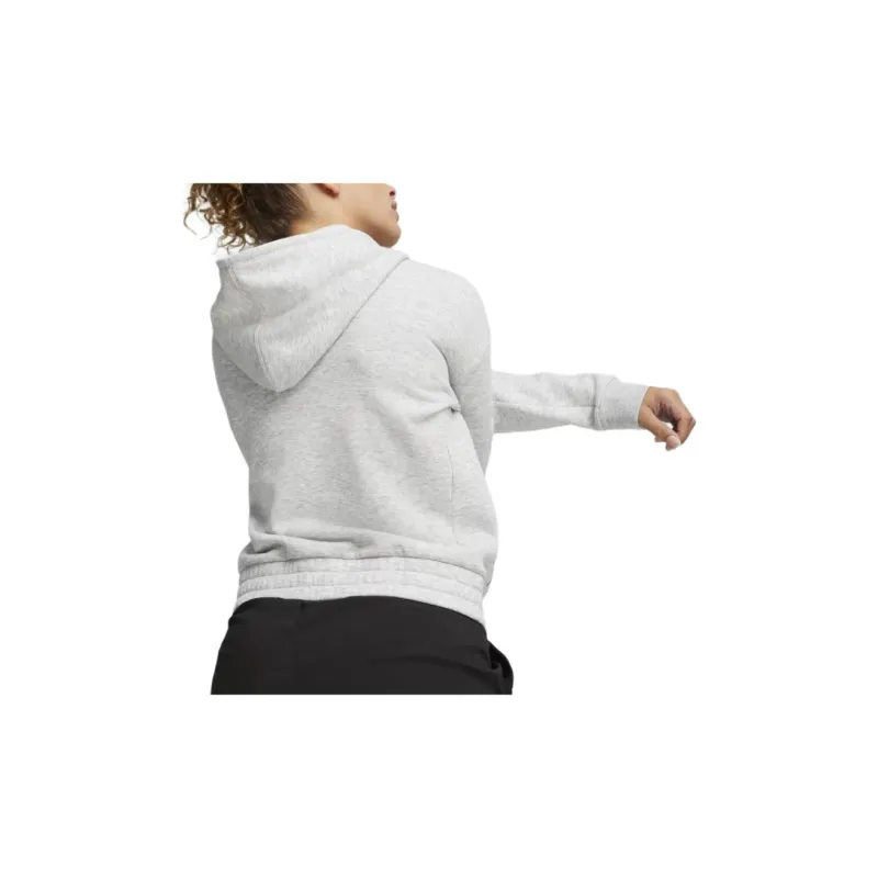 PUMA Train Favorite Full-Zip Training Fleece Jackets Coats Women's Light Gray-3