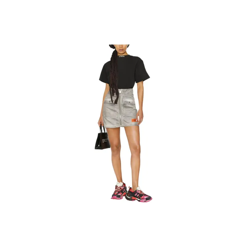 HERON PRESTON Nf Ctnmb Ss Women'ss Tee Black/White-2