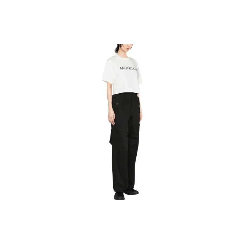 Moncler Crop Tops Women's White-3