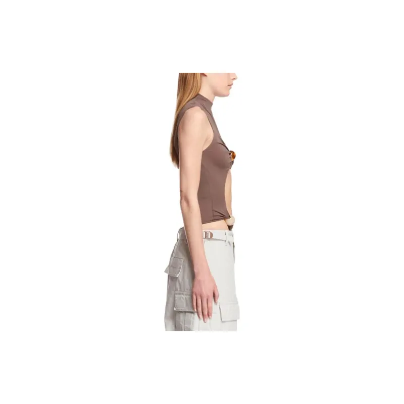 Jacquemus Bodysuits Women's Gray-3