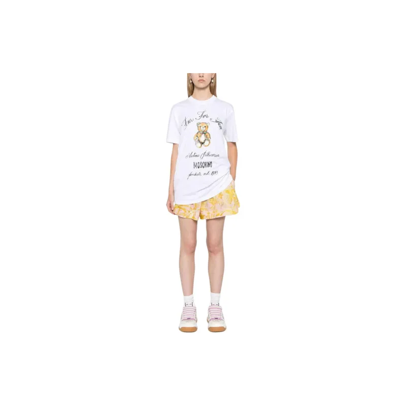 MOSCHINO Antica Pellicceria Crewneck T Shirt-1