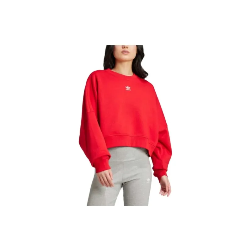 Adidas Originals ESSENTIALS Sweatshirt Women's Scarlet-2