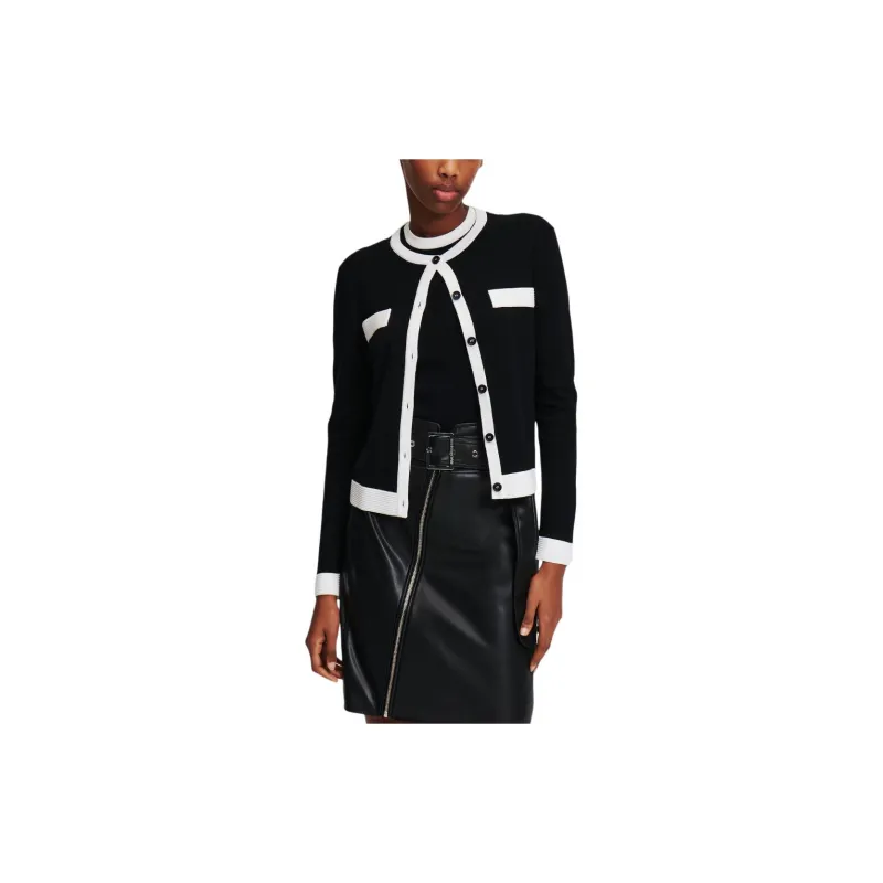 KARL LAGERFELD / Karl Lagerfeld Jeans Contrasting trim Cardigan-1