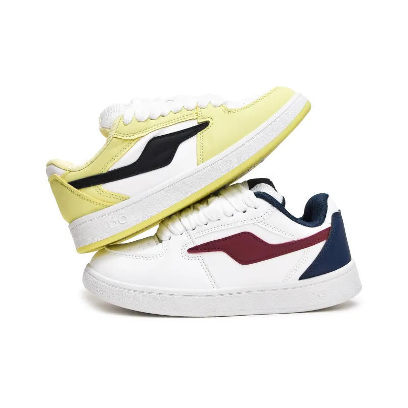 CHERRY&KALIKA Slip Resistant, Abrasion Resistant, Lightweight, Height Increasing Low Top Skateboard Shoes Unisex-8