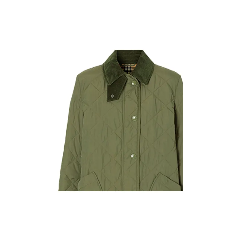 Burberry Puffer Jacket Women's Willow Green-4