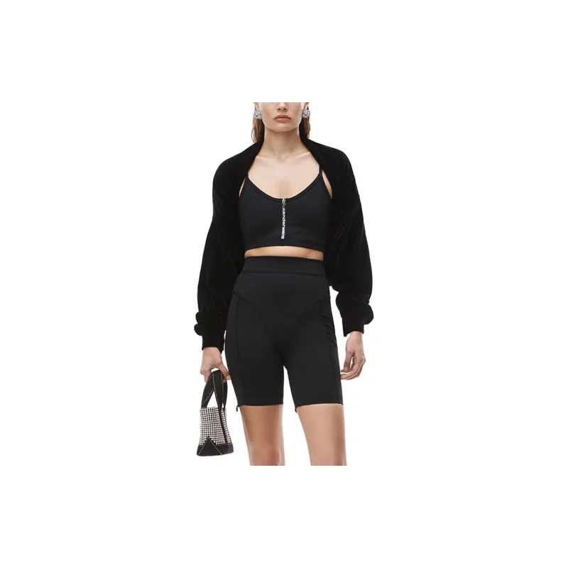 Alexander Wang Sleeveless Sports Shirts Women's Black-1