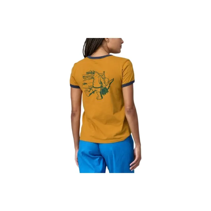 Patagonia Water People Organic Ringer Tee T Shirt Women's-2