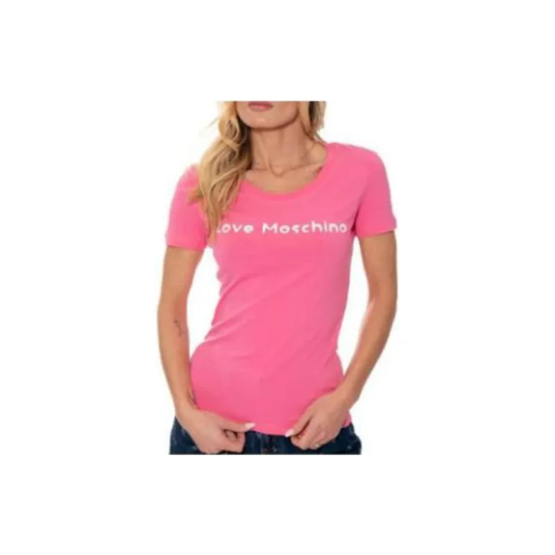 MOSCHINO T Shirts Women's Pink-1