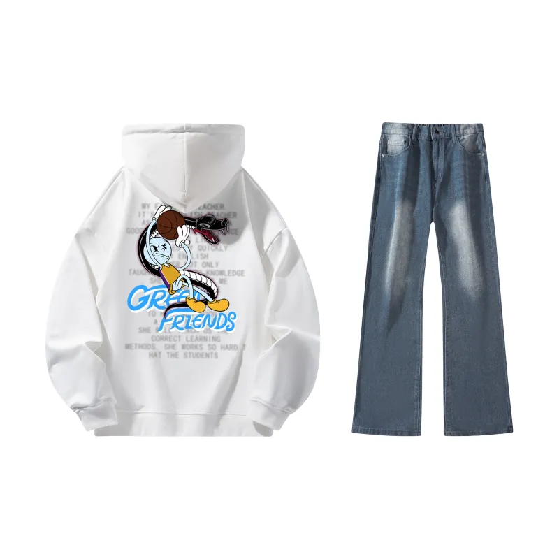 GF x WULIAOYUAN LIANMINGKUAN Sweatshirt Set Unisex-1