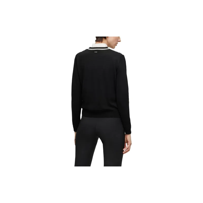 HUGO BOSS FW23 Knitwear Women's Black-3