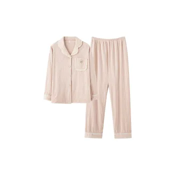 UAVAE Pajama Set Women's Light Pink