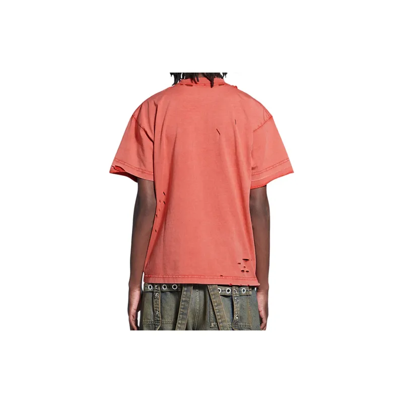 Balenciaga Women's Maison Balenciaga Medium Fit T shirt Red-3