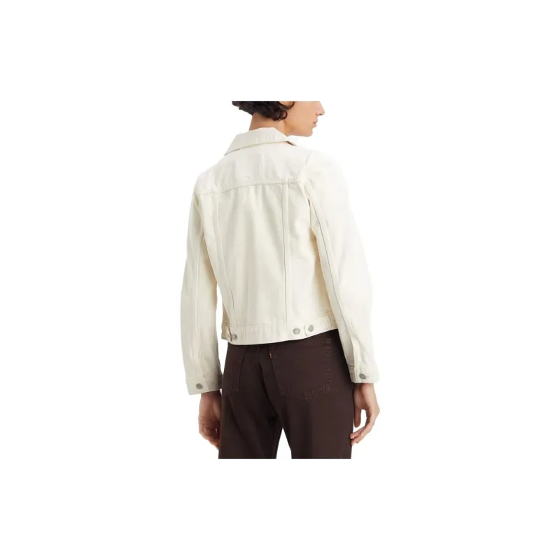 Levi's Denim Jacket Women's White-3