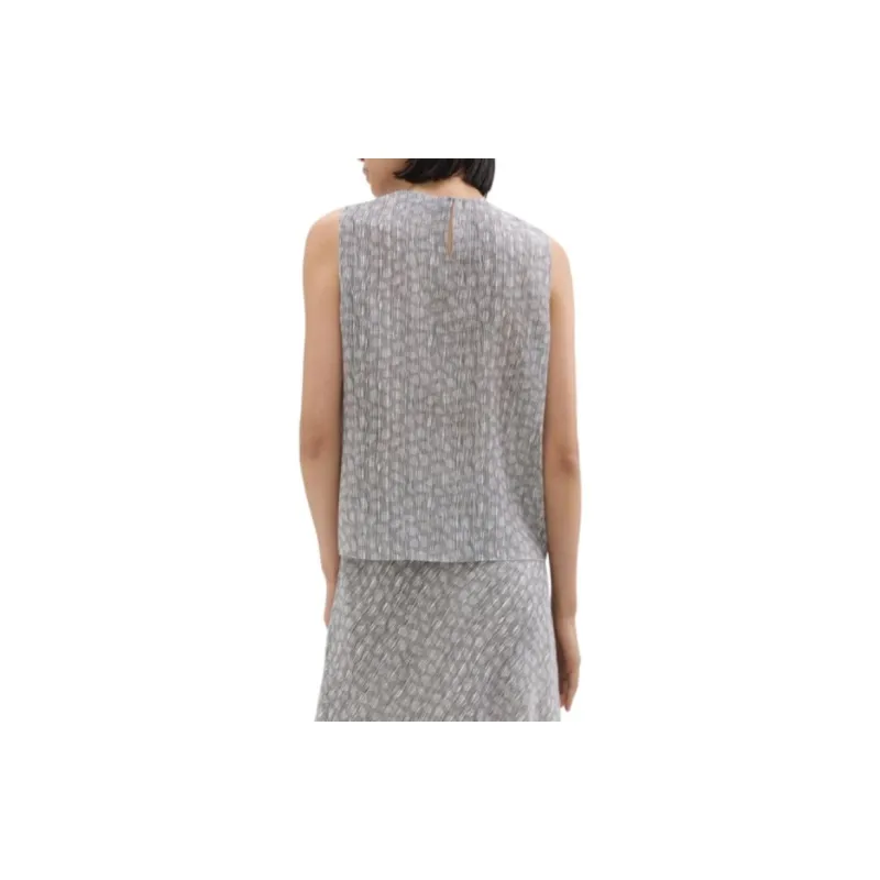 THEORY Tank Tops Women's Mixed Light Gray-2