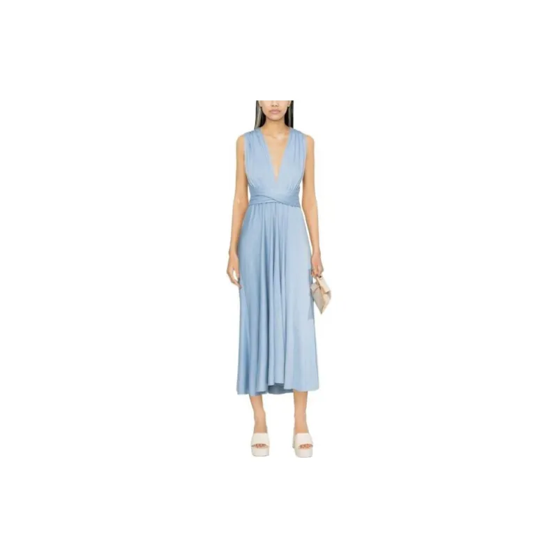 Polo Ralph Lauren Slip Dresses Women's Blue-1