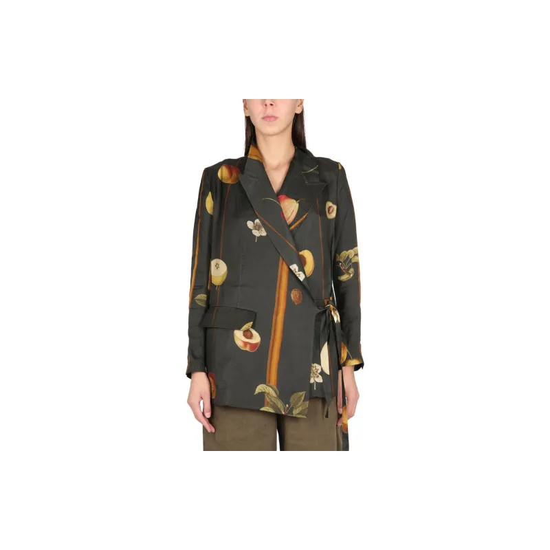 UMA WANG Graphic print Button up Shirt-2