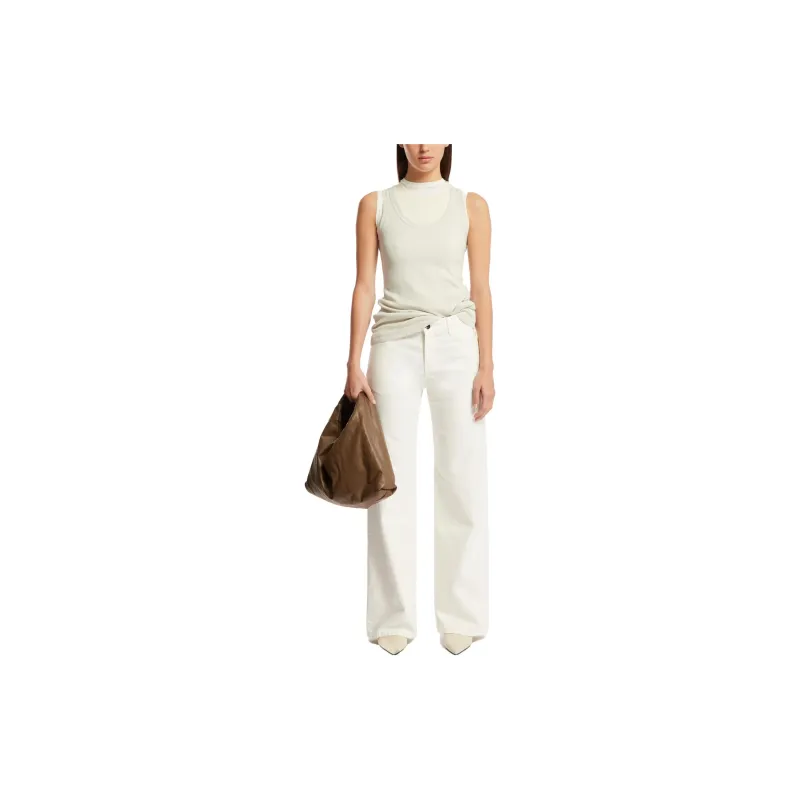 JIL SANDER Layered Crewneck Tank Top-4