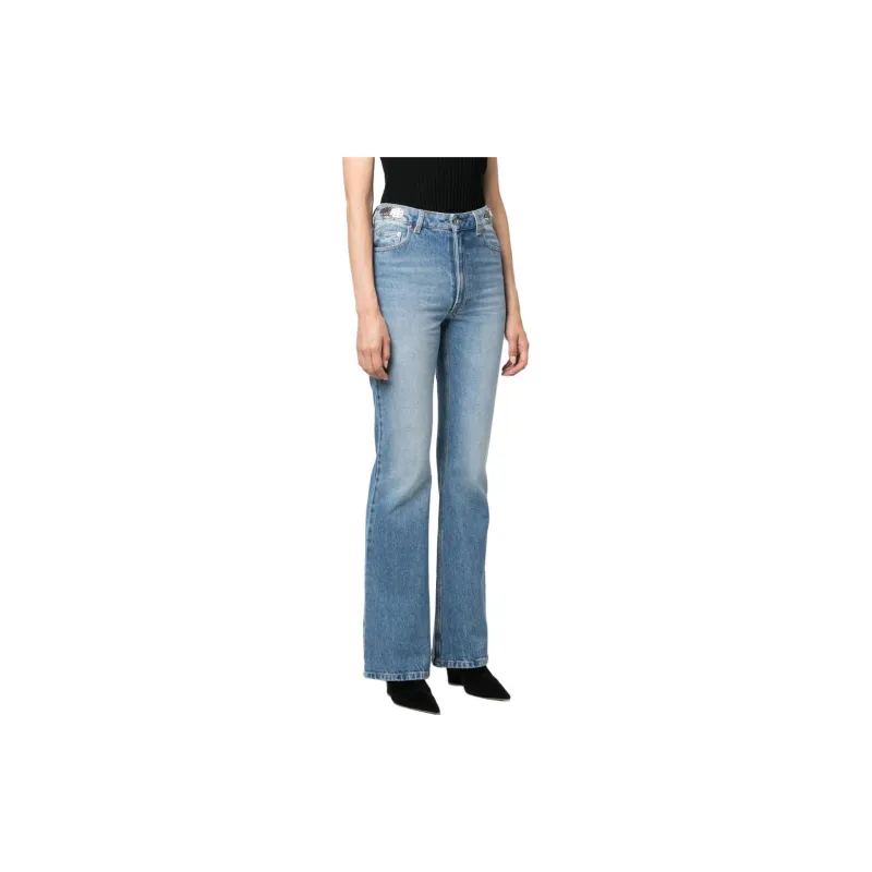 Rabanne Coin detail Flared Jeans-2