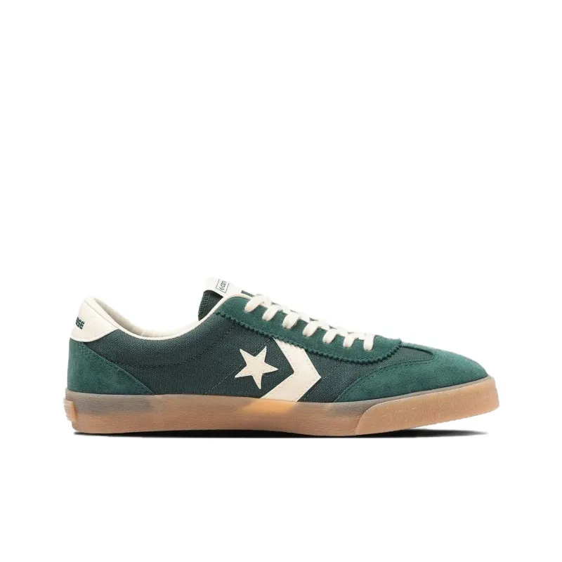 Converse Anti Slip Wear Resistant Low Top Skateboard Shoes Unisex Green-1