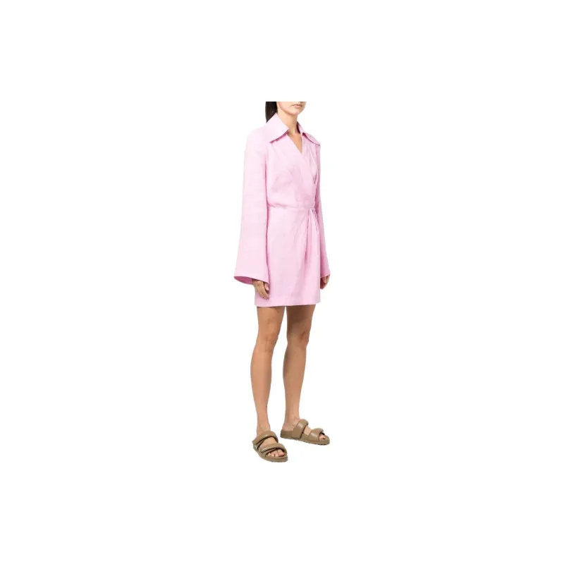 NANUSHKA Long-Sleeved Dresses Women's Pink-3