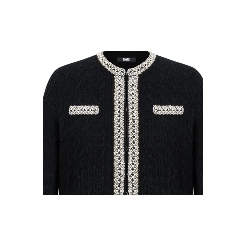 KARL LAGERFELD SS24 Knitwear Women's Black-3