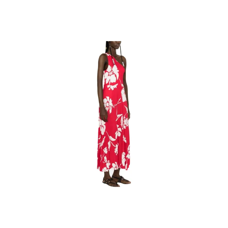 Polo Ralph Lauren Sleeveless Dress Women's Red-3