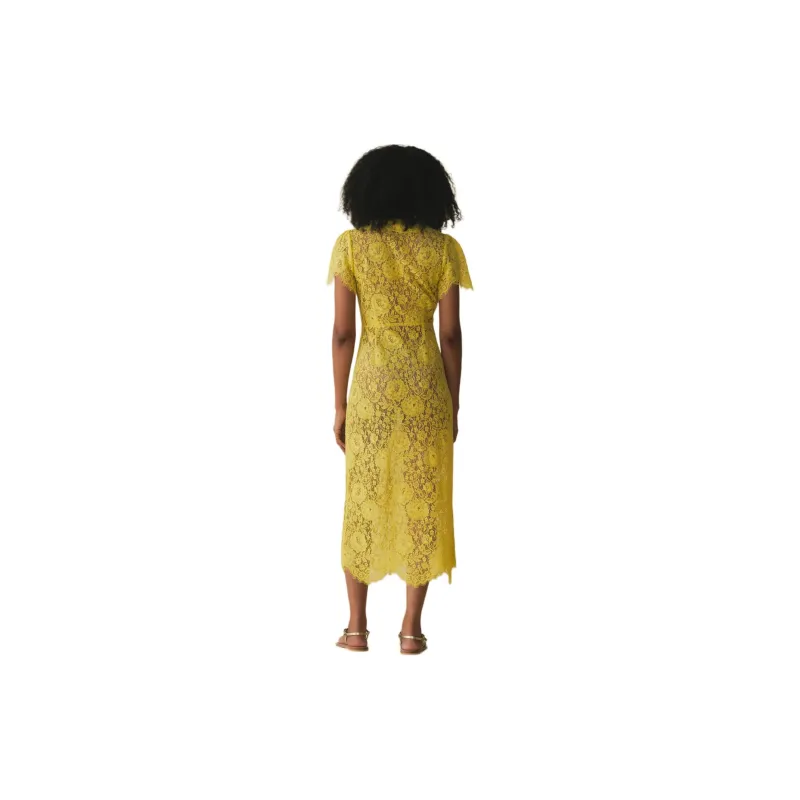 DOEN SOHANA DRESS Short-Sleeved Dresses Women's Yellow-2