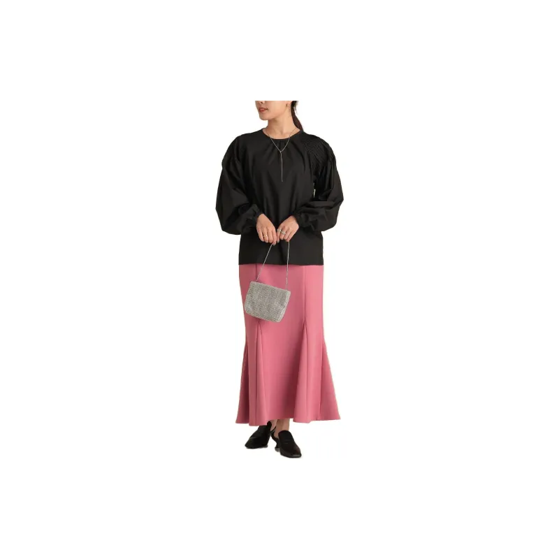 Beams Casual Long Skirt Women's-2