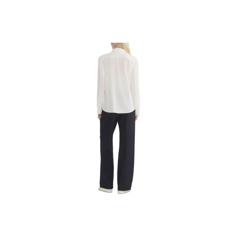 ARITZIA FW24 Wilfred Esme Silk Shirt Shirt Women's Light Birch/Light Birch-3