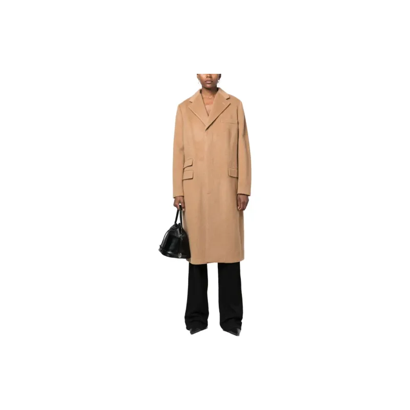 Ralph Lauren Collection Coats Women's Camel Brown-1