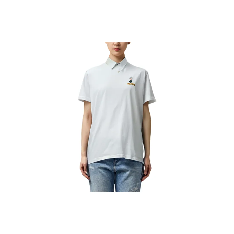 Vans Set in Sleeve T Shirt Women's White-2