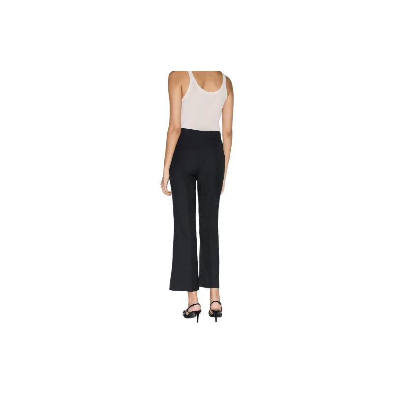 GUCCI Wool Gabardine Pant Casual Pants Women's Black-2