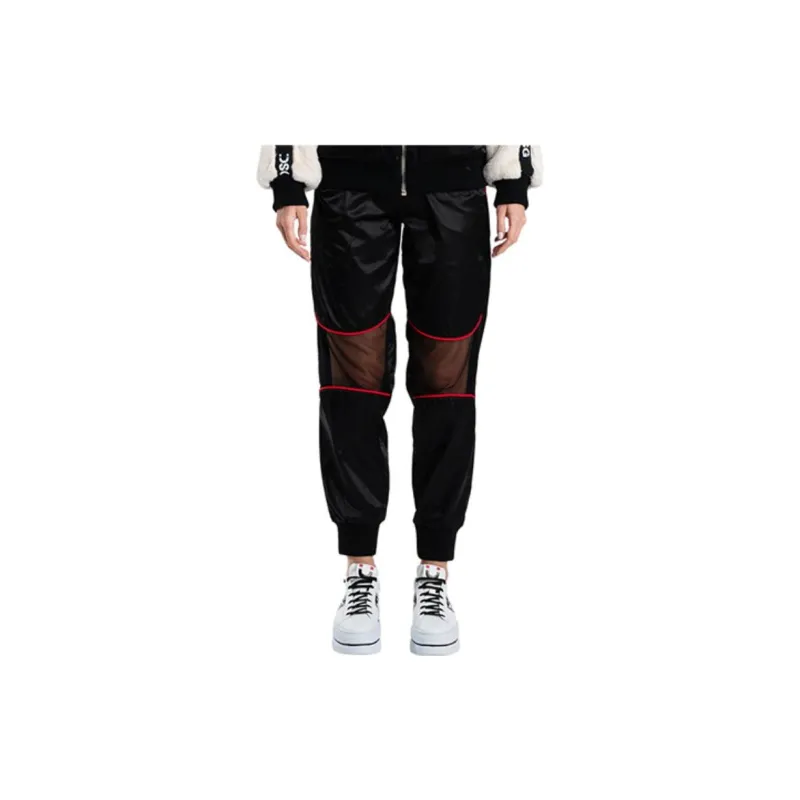 DSG DISGUSTO FW22 Casual Pants Women's Black Red-2